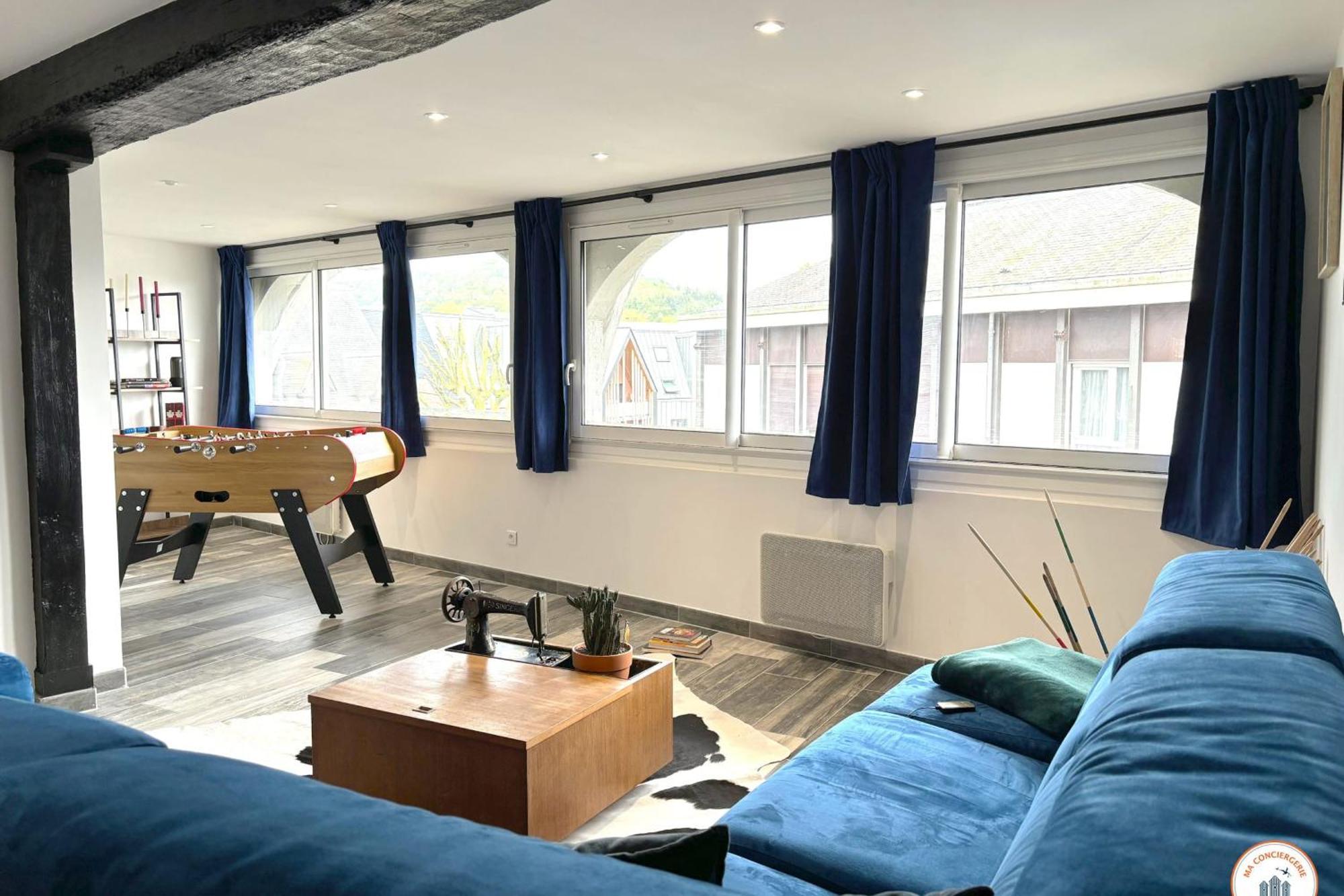 L'olympe - Babyfoot - Cinema - Parking Apartment Rouen